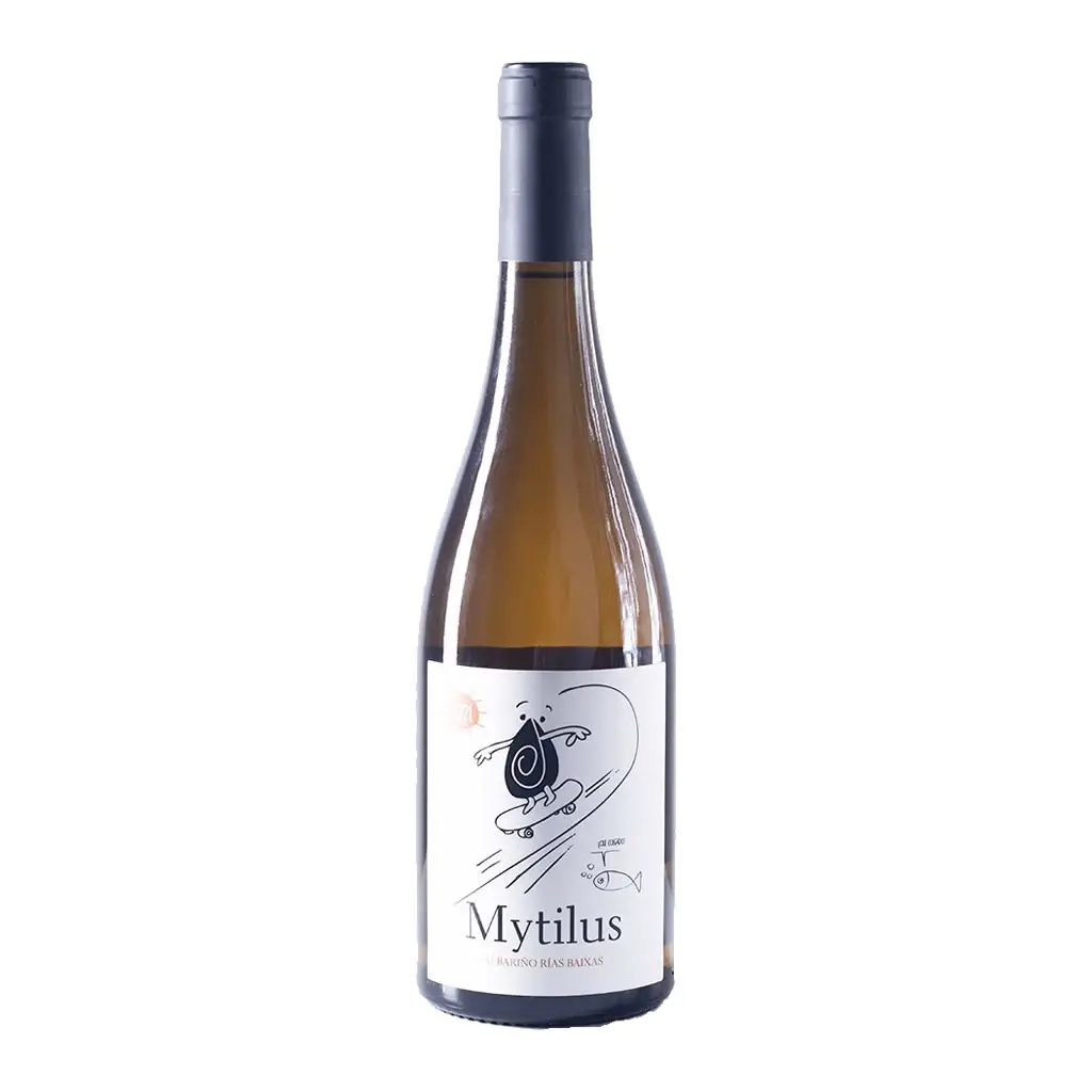 vino blanco albariño mytilus