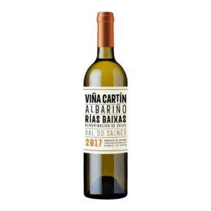 vino blanco vina cartín albariño